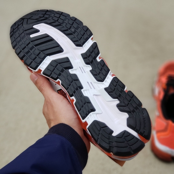 Asics Gel Quantum 360 Mens Running Shoes Red Black - Picture 4 of 7